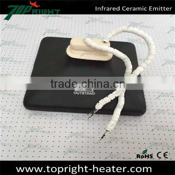 Full Flat Hollow Element Electric Ceramic Heater IR Ceramic Heater photo-3