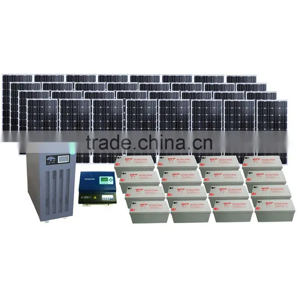 High Efficiency Off- Grid Solar Electricity Generating System for Home photo-2