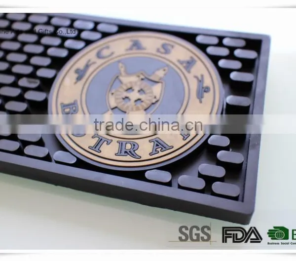 Unique Rectangle Soft Pvc Barmat photo-2