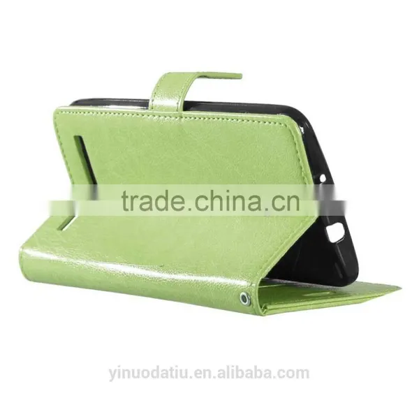 PU Leather Cell Phone Flip Wallet Kickstand Case for ASUS ZenFone ZS550ML photo-5