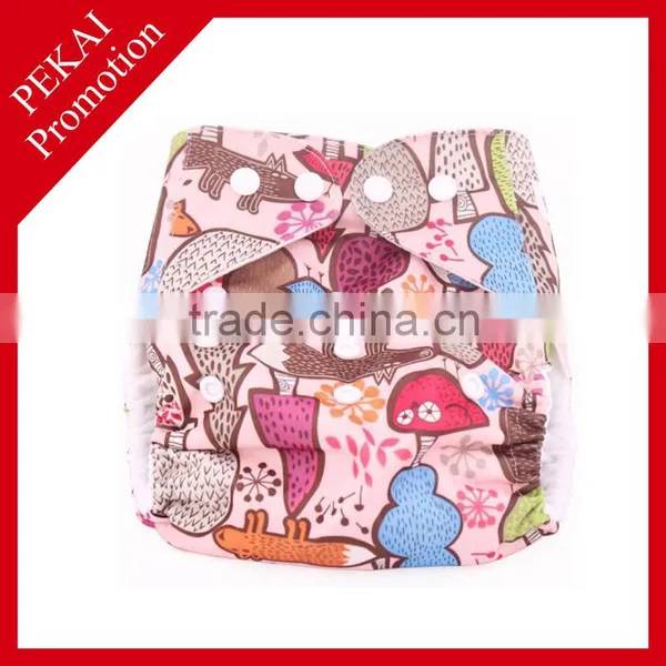 High Quality Organic Bamboo Velour Baby Cloth Diaper Cover, Cloth Nappy photo-3