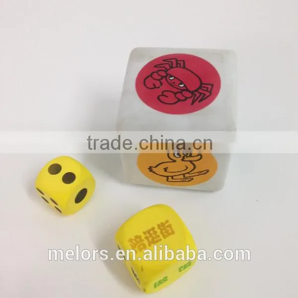 Melors Bulk Dice,funny Dice,Jumbo EVA Foam Dice photo-2
