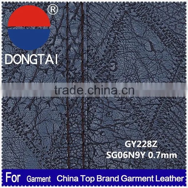 New Design Fashion Print Logo on pu Leather for Garment photo-2