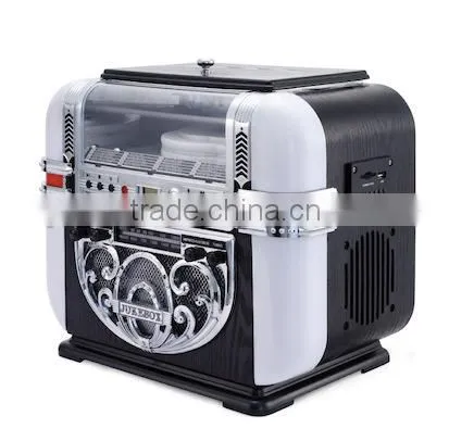 Table Baby Berlin LED Jukebox CD Player- Radio Jukebox- MP3 Player- Music Gift- Musik Jukebox photo-2