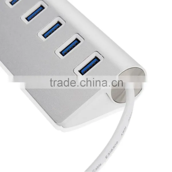 Portable Hub For Desktop Laptop PC Macbook 7 Port Plug and Play USB 3.0 Hub photo-4