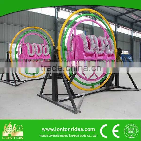 Hot Sale Adult Amusement Machine,Fairground Thrill Rides Human Gyroscope For Sale photo-3