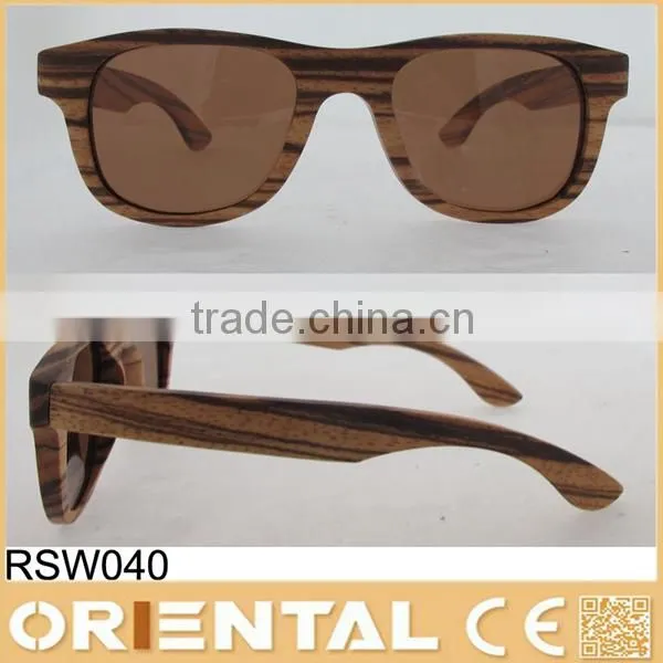 Bamboo Sunglasses With Case