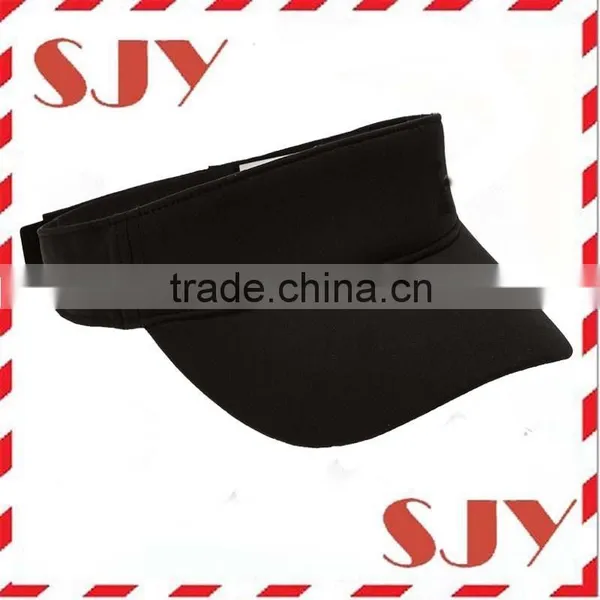 100%Polyester Dri Fit New Plain Sports Sun Visors Hat photo-3