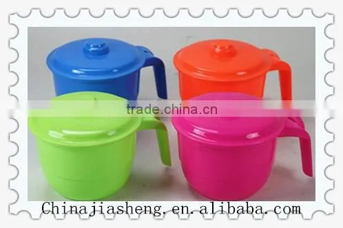 Colorful Good Quality Plastic Bowl With Lid and Handle photo-2