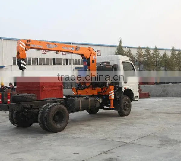 3.2ton Telescopic Boom Crane and Accessories,SQ3.2S3, Hydraulic Truck Mounted Crane. photo-5