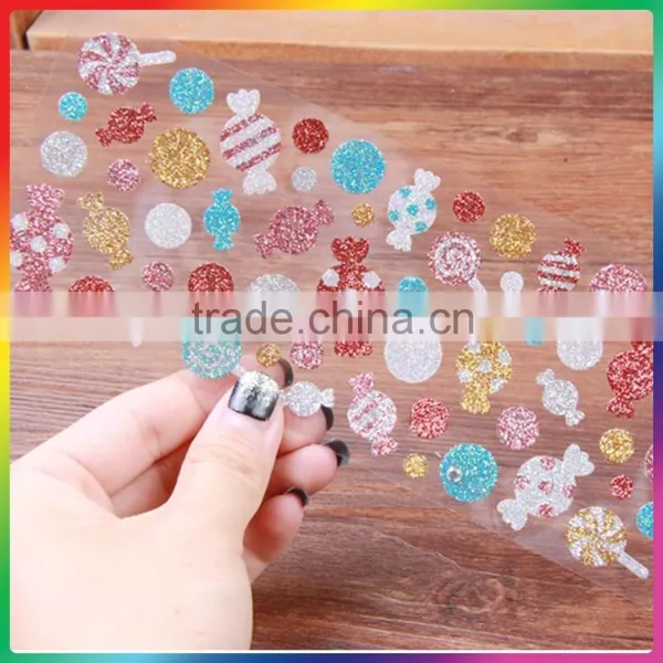 Flashlight Powder Star Flashing Stickers, Window Stickers photo-4