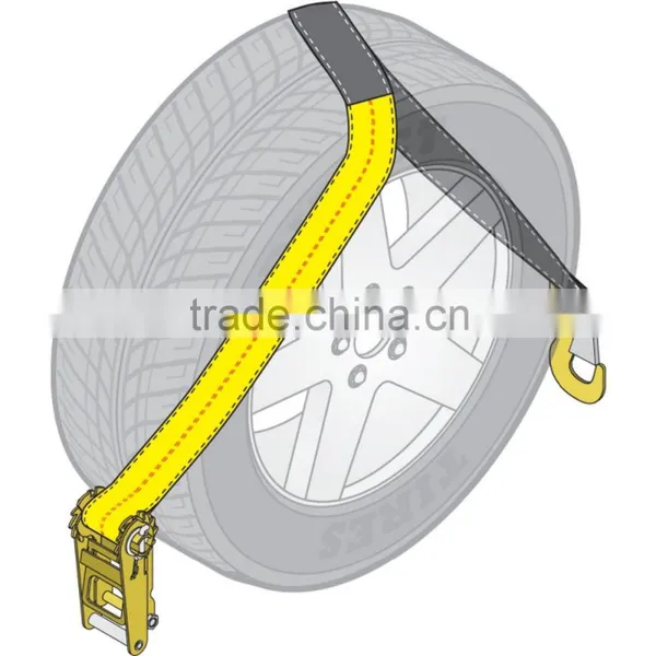 Rollback Truck Soft Ratchet Tie Straps photo-3