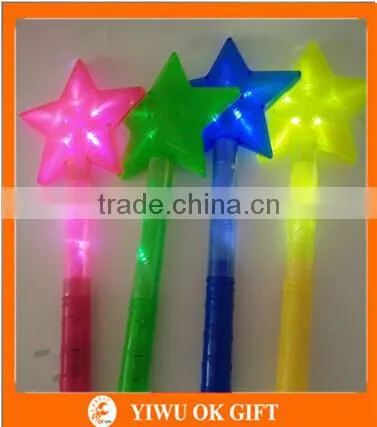 Wholesale Colourful LED Star Shape Flashing Light Stick Plastic Star Glow Stick photo-2