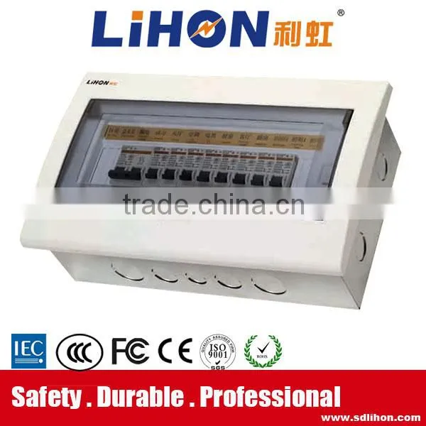 13 Way Single Transparent PC or White Opaque Cover Flush Mount Auto Open Electrical Distribution Box photo-4