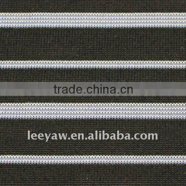 Stripe Jersey Fabric With Wicking Finished