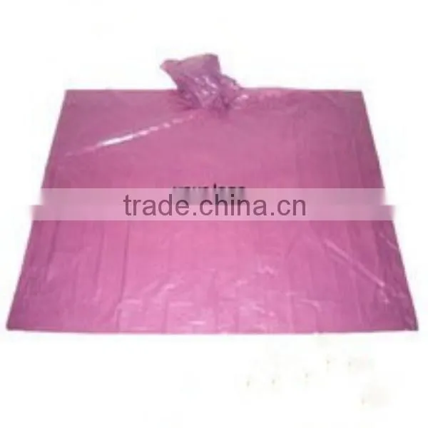 Disposable Beautiful Pe Water-proof Rain Poncho photo-5