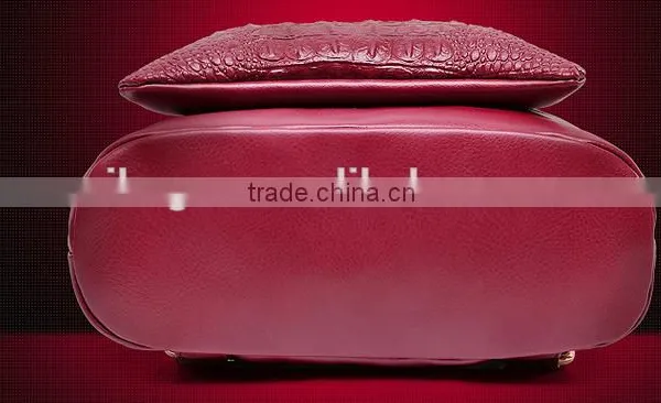 Offering New Pu Leather Ladies Shoulder Backpack ,WCA Factory( T218) photo-3