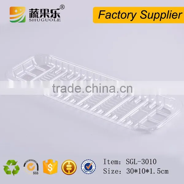 Disposable Plastic Blister Asparagus Packing Tray photo-4