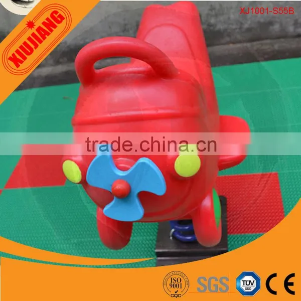 Cheap Plastic Spring Rocking Horse for Single Kids or More