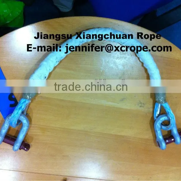 UHMWPE Rope With Capel 0.9 Meters /blue UHMWPE Safety Rope With Capel/Fall Prevention Device photo-2