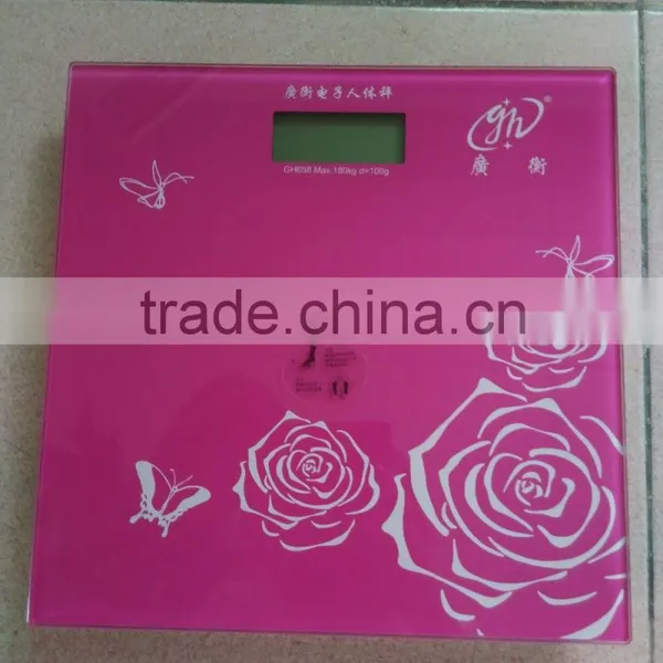 2016 New 180kg LCD High Quality Bathroom Body Scale Human Weighing Scales photo-2