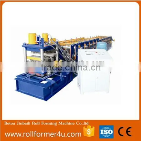 Metal structureroll forming machine for C U Z profiles with ISO , CE certification