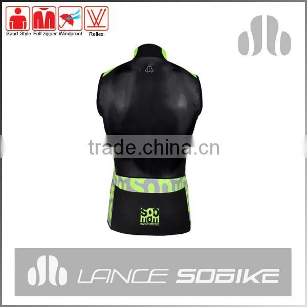 Cycling Wear Convenient Custom Logo Windproof Cycling Vest photo-5