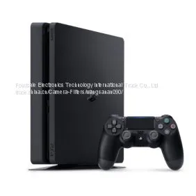 Sony PlayStation 4 Slim 500GB - PS4 Jet Black Console (New Retail Box - 2016)