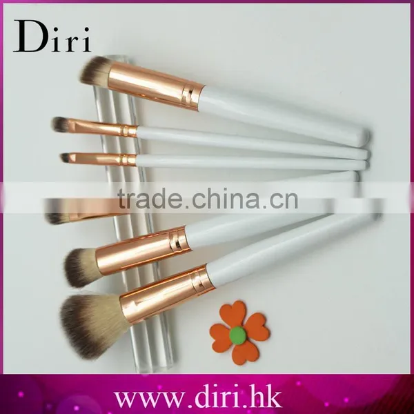 5pcs Makeup Brush Set Rose Gold Handle Small Brush Kit Hot Makeup Brush Travel Kit photo-4