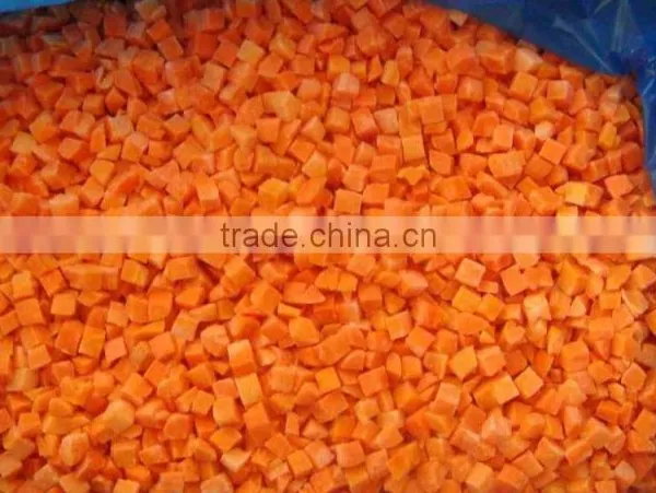 Frozen Vegetables IQF Carrot Diced photo-3
