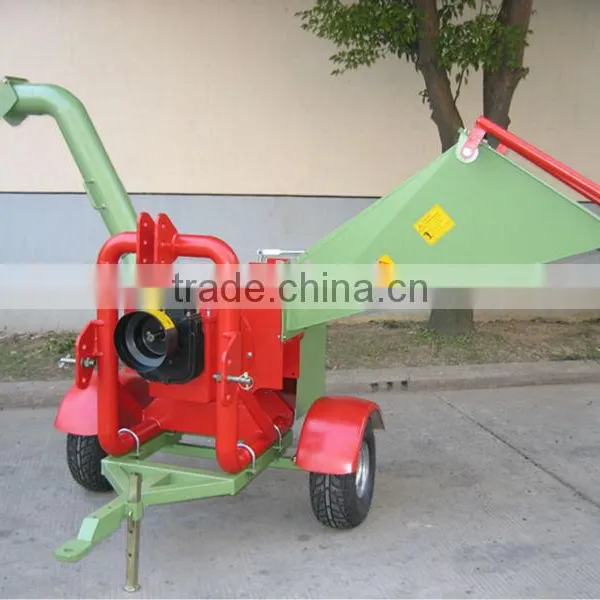 CE Tractor Used 3-point Wood Chipper Mulcher photo-6