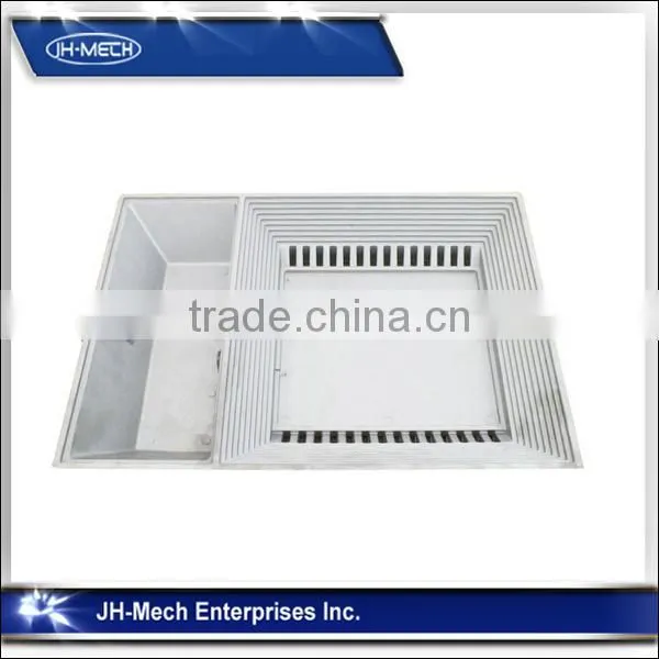China Manufacture OEM Die Cast LED Light Plate Housing