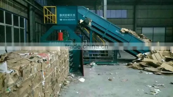 Automatic Horizontal Hydraulic Cardboard Compress Baler FDY Series photo-2
