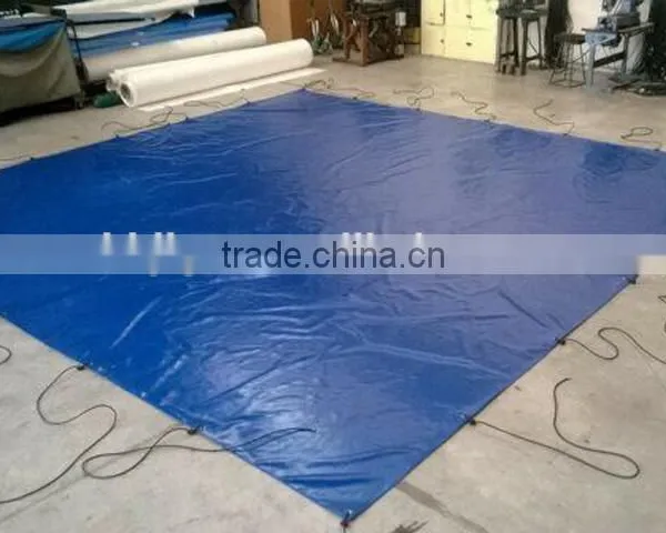 Vinyl Fabric Waterproof Pvc Tarpaulin Truck Cover photo-2