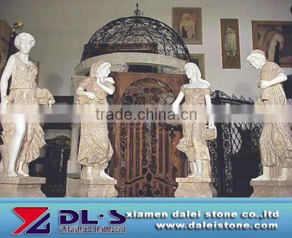 Four God Marble Statue