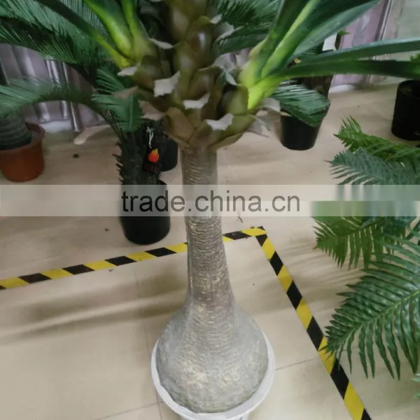 Artificial Green Plant With Flower for Decoration photo-3