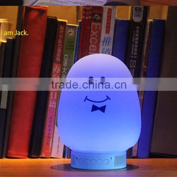 New Products Mini Speaker Sensor Day Night Light Switch Bluetooth Speaker With Led Light photo-6