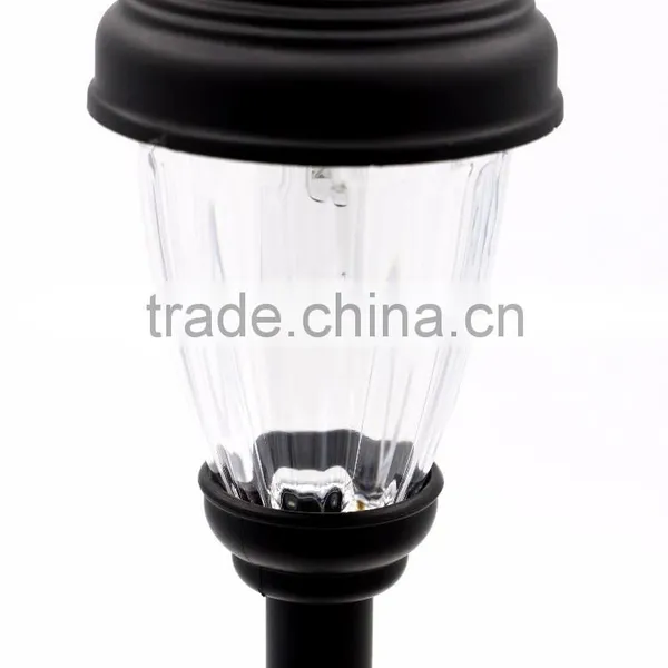 Plastic Solar Led Garden Pathway Landscape Lawn Stake Light photo-2