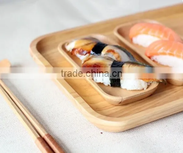 Cheap Wood Storage Tray For Sushi Food photo-3