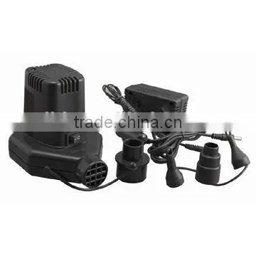 Two Function Black Electric Air Pump Inflation and Deflation photo-2