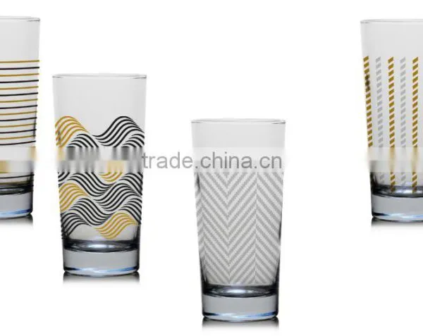10oz 12oz Christmas Snow Color Prinitng Drinking Glass Water Glass Cup Juice Cup photo-2