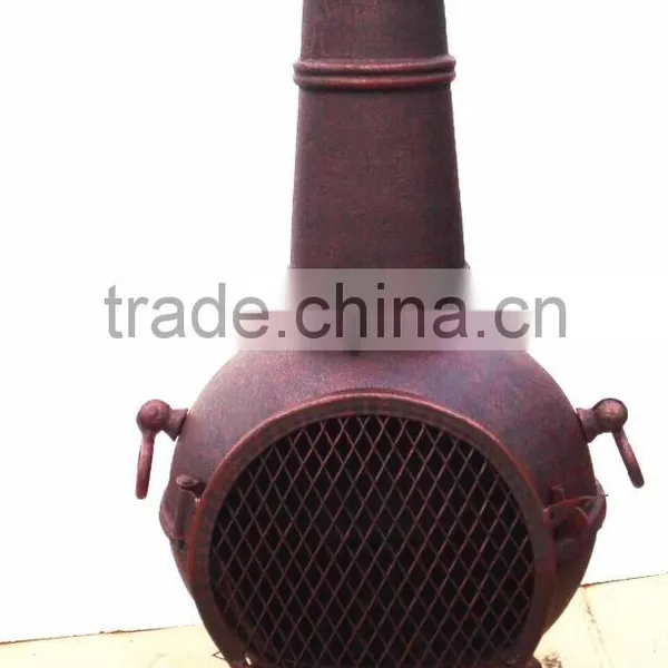 BISINI Luxury Cast Iron Chimenea Iron Chimenea Fire Stove(BG11-M055)