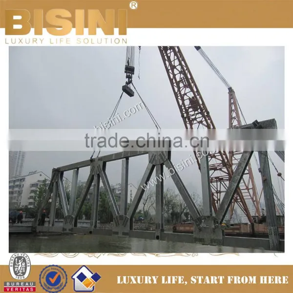 Installation for Highway Passenger Foot-bridge, The Whole Hoisting for Footbridge in Industrial Area(BF08-Y10056) photo-2