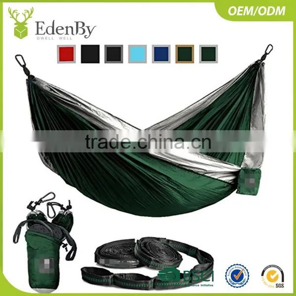 2017 Paypal Accept Outdoor Double 2 Person Nylon Hammocks Camping Hammock photo-4