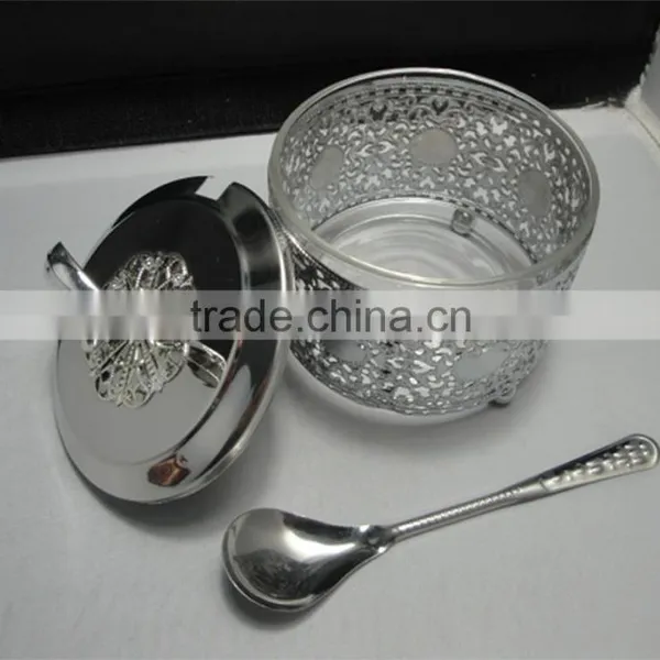SGB-19S Stainless Steel Sugar Pot in Silver photo-3