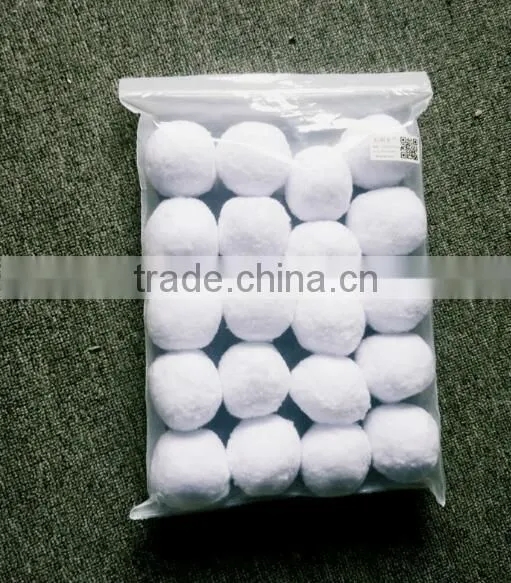 7cm Never Melt Fun and Decoration Indoor White Artificial Snowball Fight photo-6