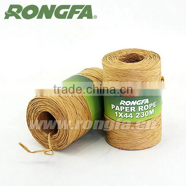 200m Rolled Paper Twisted Rope Kraft Binding Paper Rope for Garden and Agriculture photo-2