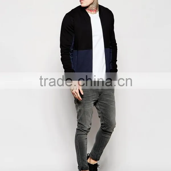 Cut & Sew Bomber Jacket photo-6
