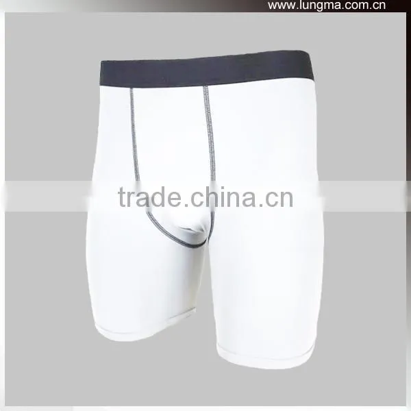 (Flatlock)Mens Compression Boxer Shorts photo-4