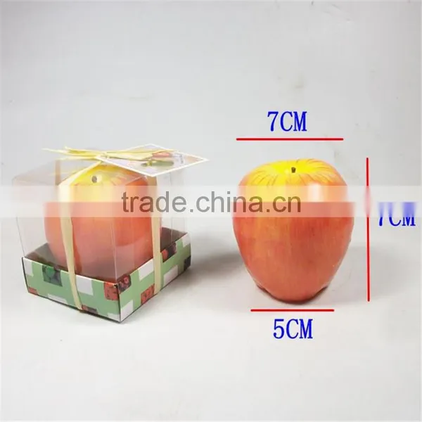 Custom Party Decorative Items Candles Classic Christmas Halloween Easter Clube Simulation Apple Candle photo-6